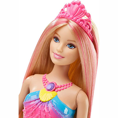 Barbie Dreamtopia Rainbow Lights Mermaid Doll, Blonde - Best for LED Rainbow Light Mermaid and Magical Effect Barbie Dreamtopia Rainbow Lights Mermaid Doll, Blonde - Best for LED Rainbow Light Mermaid and Magical Effect