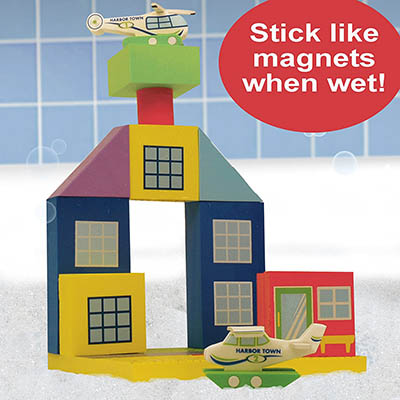 Bath Blocks Floating Airport Set in a Gift Box - The New Era Creative-Best For Empowering the Minds of Children Bath Blocks Floating Airport Set in a Gift Box - The New Era Creative-Best For Empowering the Minds of Children
