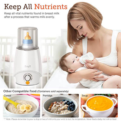 BabyX Bottle Warmer – Best for Wide Bottles